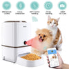 Lseebiz 6L Pet Feeder Smart Dog Dispender with Camera WIFI Cat Food Feeder with Night Vision , USB Charge ,6 Times One Day | Vimost Shop.