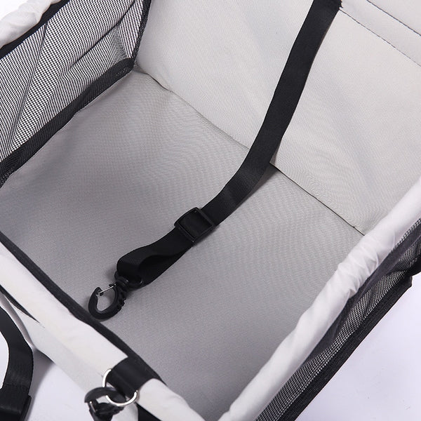 Travel Dog Car Seat Cover Folding Hammock Pet Carriers Bag Carrying For Cats Dogs transportin perro autostoel hond | Vimost Shop.