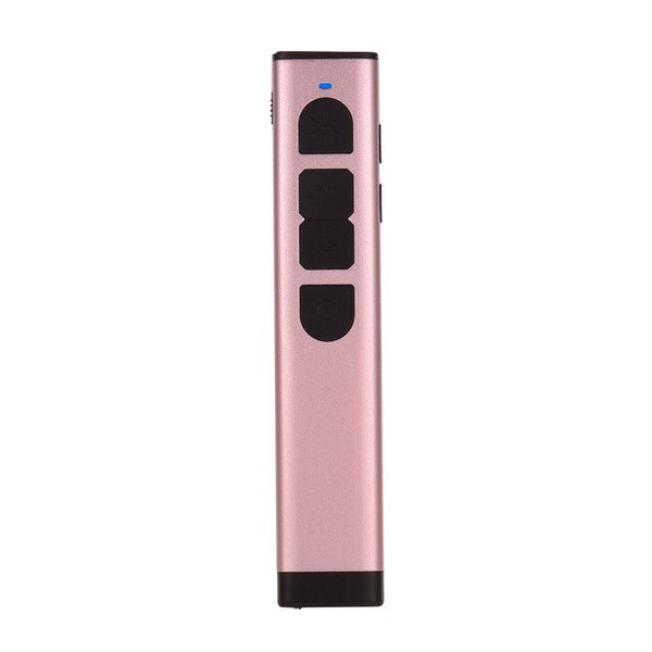 Rechargeable Powerpoint Presenter PPT Clicker Flip Pen Green Pointer with USB Receiver 70 Meters 2.4GHz Wireless Remote Control | Vimost Shop.