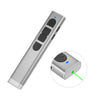 Rechargeable Powerpoint Presenter PPT Clicker Flip Pen Green Pointer with USB Receiver 70 Meters 2.4GHz Wireless Remote Control | Vimost Shop.