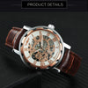 Watch Mechanical Mens Watches Top Brand Luxury Leather Skeleton Dropshipping Best Selling Products Horloges