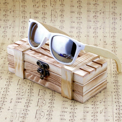 Unisex Bamboo Sunglasses New Fashion Women Wooden Polarized Sun Glasses Clear Color Men Eyewears Party Gifts Dropship | Vimost Shop.