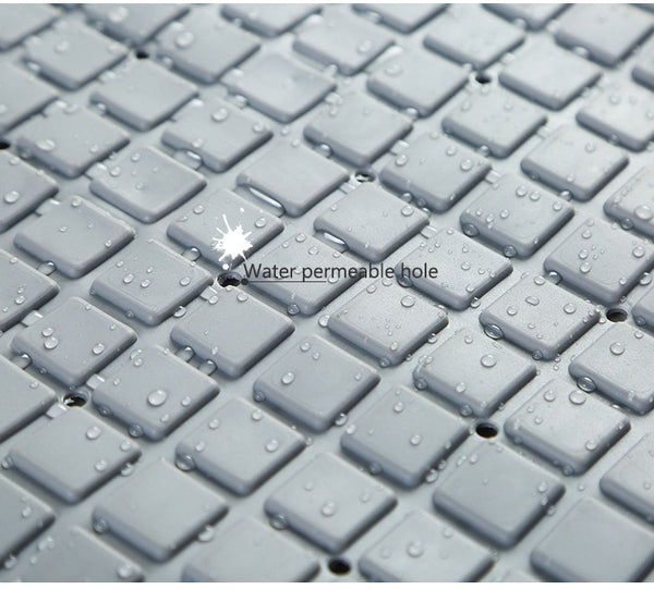 Simple Non-slip bath mat Environmentally friendly PVC material Comfortable lattice bathroom mat Toilet bath tub splice Foot pad | Vimost Shop.