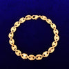 7mm Glossy Solid Bracelet Link Bling Men's Women Jewelry Hip Hop Chain | Vimost Shop.