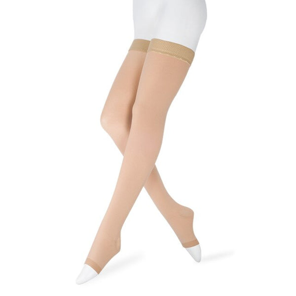 Women Medical Thigh High Compression Stockings With Silicone Band Graduated Firm Support 30-40 mmHg Varicose,Lymphedema Edema | Vimost Shop.