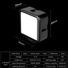 Mini RGB LED Video Light 2700K-9000K On Camera Fill Light Photography Lighting Pocket Live Tiktok Vlog Light lamp | Vimost Shop.