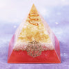 Natural Citrine Orgone Pyramid Energy Generator Reiki Crystal Healing Chakra Stone Balancing Emf Protection Spiritual Meditation | Vimost Shop.