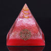 Rose Quartz Orgone Pyramid Energy Chakra Balancing Gemstone Emf Protection Reiki Healing Stone Spiritual Gift | Vimost Shop.