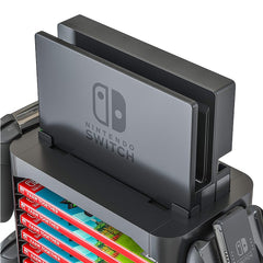 Nintend Switch Game Accessories Storage Tower Stackable Game Disk Rack Controller Organizer for Nintendo Switch Nintendoswitch