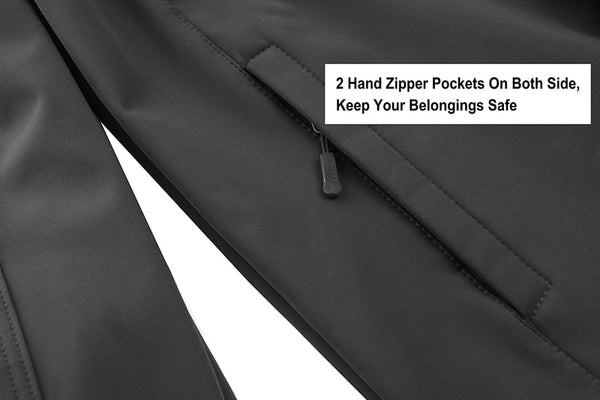 Soft shell Tactical  Jacket Mens Warm Military Waterproof Fleece  Jacket Windproof Multi-pockets Hunting Jacket Coat | Vimost Shop.