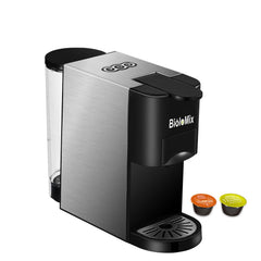 3 in 1 Espresso Coffee Machine 19Bar 1450W Multiple Capsule Coffee Maker Fit Nespresso,Dolce Gusto and Coffee Powder