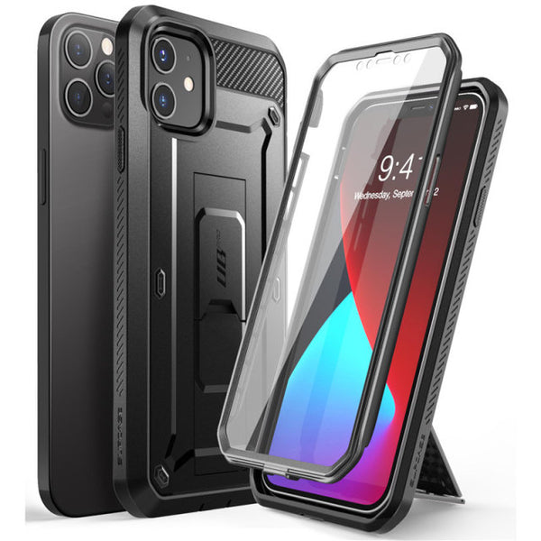 iPhone 12 Case 12 Pro Case 6.1"(2020) UB Pro Full-Body Rugged Holster Cover with Built-in Screen Protector&Kickstand | Vimost Shop.