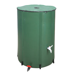 50 /66 /100 Gallon Rain Barrel collapsible Rainwater Harvest Water Tank Garden PVC Foldable Rain Collection Tank Water Container | Vimost Shop.