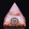 Natural Rose Quartz Sphere Orgonite Pyramid Reiki Chakra Energy Orgone Pyramide Collection Emf Protection | Vimost Shop.