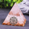 Natural Rose Quartz Sphere Orgonite Pyramid Reiki Chakra Energy Orgone Pyramide Collection Emf Protection | Vimost Shop.