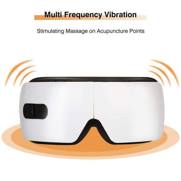 Smart Electric Eye Massager Hot Compress Massage Glasses Vibration Eyes Massage Care Device For Tired Eyes Eye Anti Wrinkles | Vimost Shop.