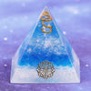 Healing Crystal Copper Wire Orgone Pyramid Blue Quartz Energy Generator For Meditation Reiki Balancing Home Decor | Vimost Shop.