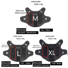 Tactical Dog Harness And Leash Set Metal Buckle Big Dog Vest German Shepherd Durable Pet Harness For Small Large Dogs Training | Vimost Shop.