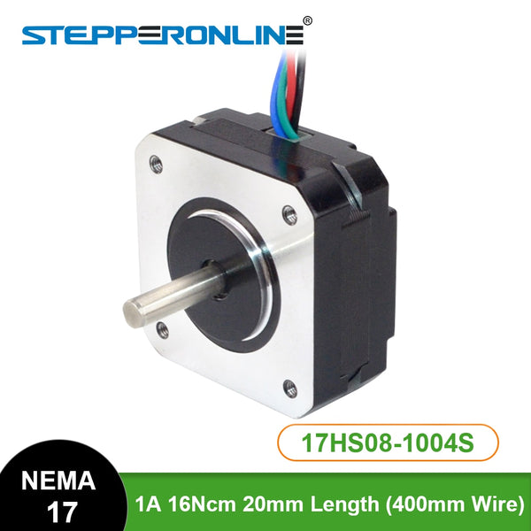 Nema 17 Stepper Motor 17HS08-1004S 20mm 1A 16Ncm(22.6oz.in) 42 Motor Nema17 Stepper 4-lead for DIY 3D Printer CNC XYZ | Vimost Shop.
