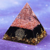 Orgonite Orgone Pyramid Energy Generator Emf Protection Crystal Gemstone Pyramid  Shell Obsidian Powerful Healing Tool | Vimost Shop.