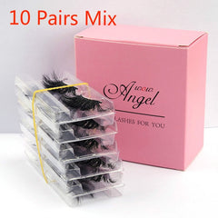 25 MM Lashes Wholesale 30/50/100 Pairs 3D Mink Eye Lashes With Tray No Box  Natural/Thick Long False Eyelashes  Makeup | Vimost Shop.