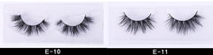 25 MM Lashes Wholesale 30/50/100 Pairs 3D Mink Eye Lashes With Tray No Box  Natural/Thick Long False Eyelashes  Makeup | Vimost Shop.