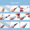 Poly Nail Extension Gel Kit, 15ML Nail Builder Gel with Slip Solution Nail Art Equipment Kit | Vimost Shop.