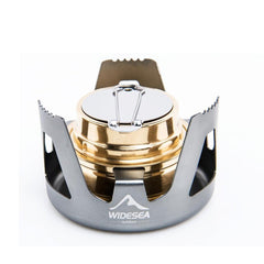 High Quality Outdoor Picnic Stove New Mini Ultra-light Spirit Combustor Alcohol Stove Camping Furnace Camping Portable Folding