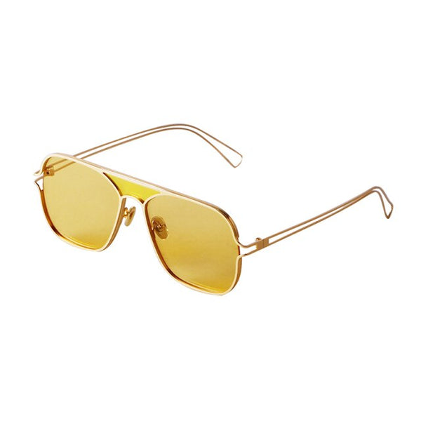 Retro Fashion Aviation Sunglasses Women Brand Designer Vintage Colorful Square Pilot Sun Glasses Lentes De Sol | Vimost Shop.