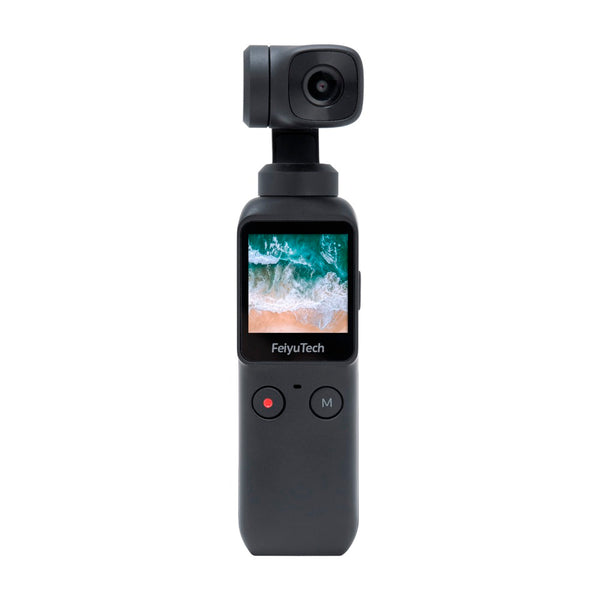 Pocket  3-Axis Pocket Gimbal Camera Stabilizer 4K HD 120° Wide Angle Built-in Wi-Fi control Attachable to Smartphone Used | Vimost Shop.