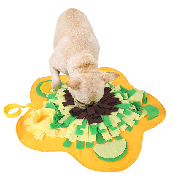 Snuffle Mat Pet Dog Feeding Mat Durable Interactive Slow Food Training Toys Nosework Activity Blanket  Natural Foraging Skills | Vimost Shop.
