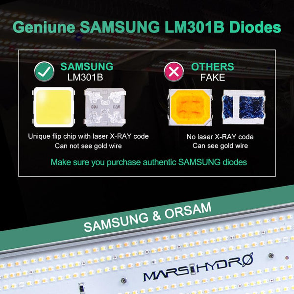 SP 3000 Samsung LM301B & Osram 660nm Full Spectrum LED Grow Lights Strip Grow Tent Hydroponics Veg and Flower | Vimost Shop.