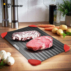 Magic Fast Defrosting Tray Thawing Chopping Board Thaw Food Fruit Steak Meat Seafood Quickly Kitchen Gadgets Tools | Vimost Shop.