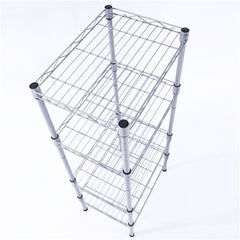 4-Tier Wire Shelving Unit Adjustable Metal Shelf Rack Kitchen Storage Organizer | Vimost Shop.