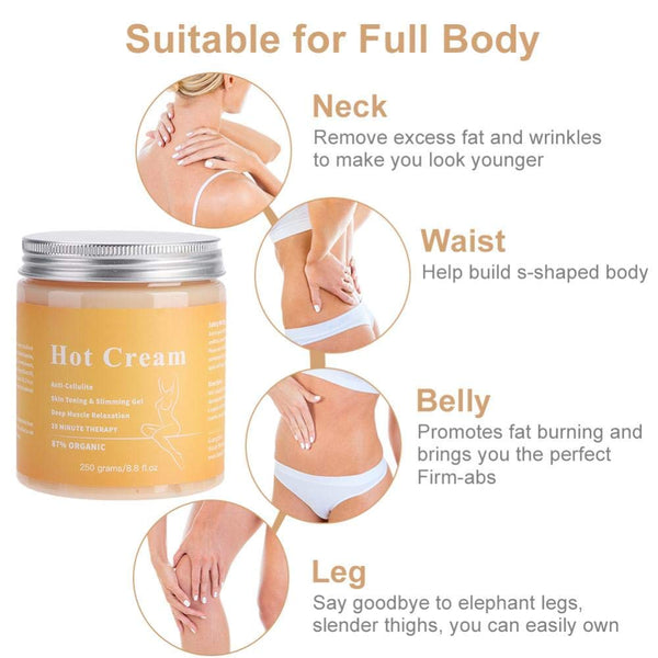 Fat Burner Weight Loss Cream Anti Cellulite Hot Cream Body Massager Gel Slimming Cream Hot Selling Massage Hot Anti-Cellulite | Vimost Shop.