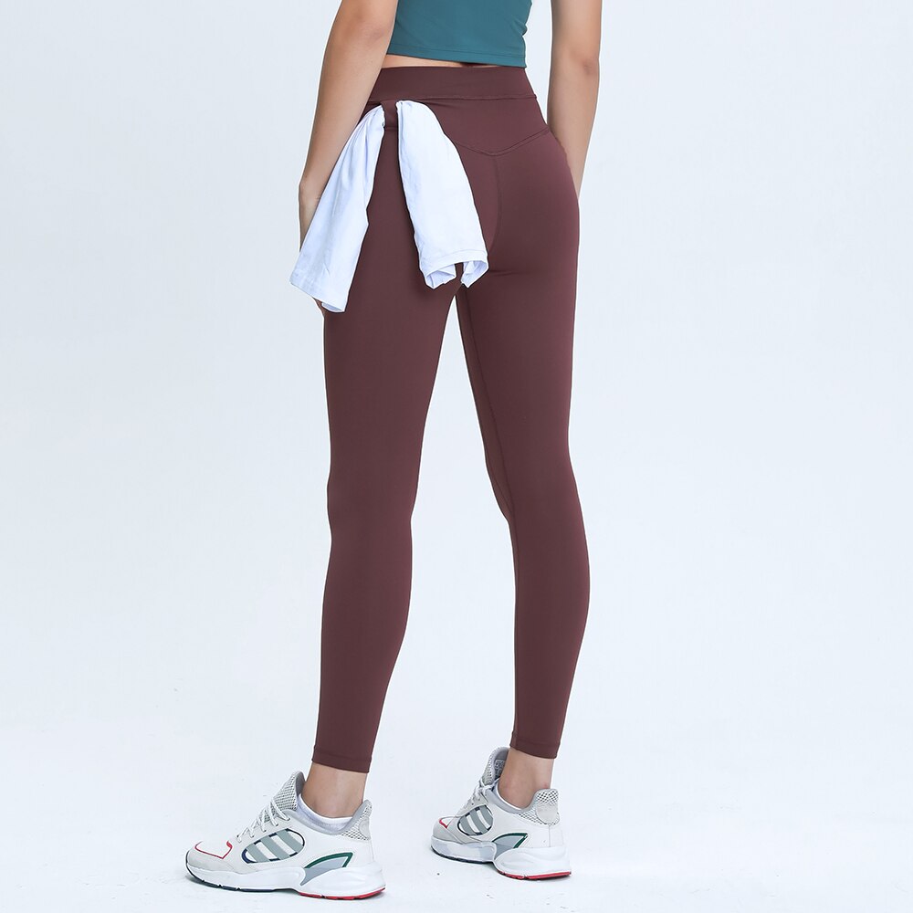 Naked Feel Sport Training Legging Yoga Pants Women Buttery Soft Exercise Workout Gym Fitness Tights 24”