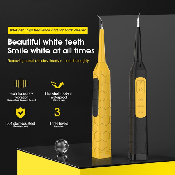 Electric Sonic Dental Scaler Tooth Calculus Remover Tooth Stains Tartar Tool Dentist Teeth Whitening Oral Hygiene | Vimost Shop.