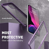 For iPhone 11 Pro Case 5.8 inch (2019 Release) Ares Full-Body Rugged Clear Bumper Cover with Built-in Screen Protector | Vimost Shop.