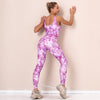 Seamless Tie Dye Yoga Suit GYM Sporty Fitness Two Piece Set Running Sports Jogging Tracksuit Bra Top Leggings Workout Wear | Vimost Shop.