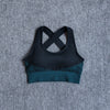6 Colors Yoga Sport Bra Sexy Back Padded Cross Straps Top Shockproof Breathable Fitness Running Gym Vest Sports Top