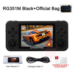 RG351M Retro Video Game Console Aluminum Alloy Shell RG351P 2500 Game Portable Console RG351 Handheld Game Player | Vimost Shop.