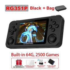 RG351M Retro Video Game Console Aluminum Alloy Shell RG351P 2500 Game Portable Console RG351 Handheld Game Player | Vimost Shop.