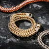 Hip Hop Skinny Link Cuban 12MM Bling Bling CZ Iced Out Chain With Lobster Claw Clasp Luxury Charm Jewelry For Women | Vimost Shop.