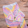 Women Sexy Colorful Crochet Bikini Pants Set Cover-up Sexy Tassel Beach See Through Wide Leg Pants Sea Trouser Bottoms Suit | Vimost Shop.