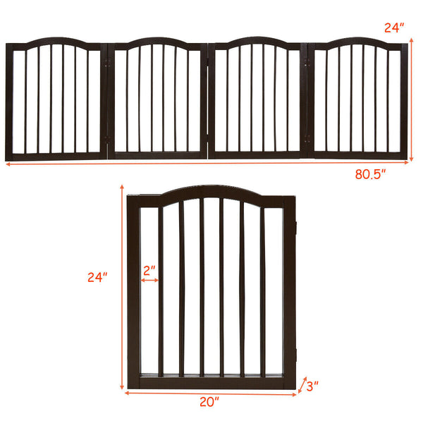 Solid Construction Foldable Portable Design Dog Fences 24