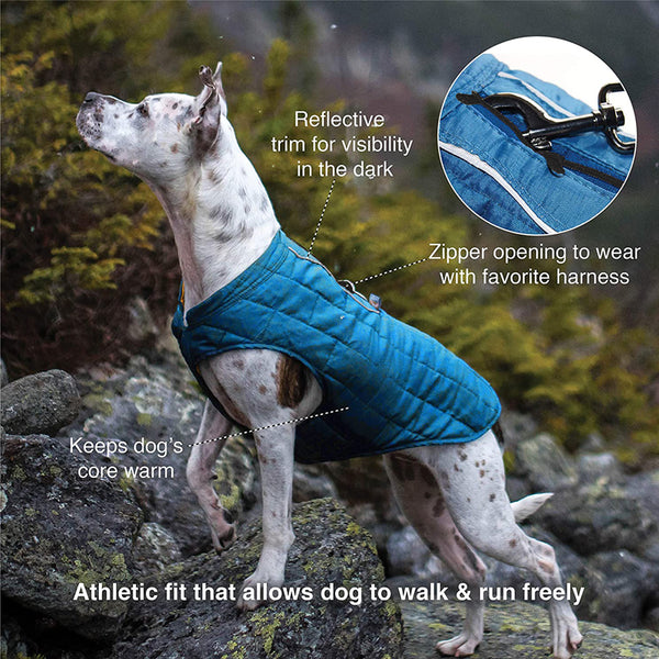 Pet Dog Vest Winter Autumn Jacket Water Resistant Lightweight Doggy Warm Puppy Down Coat Sweater for Small Medium Large Dogs | Vimost Shop.