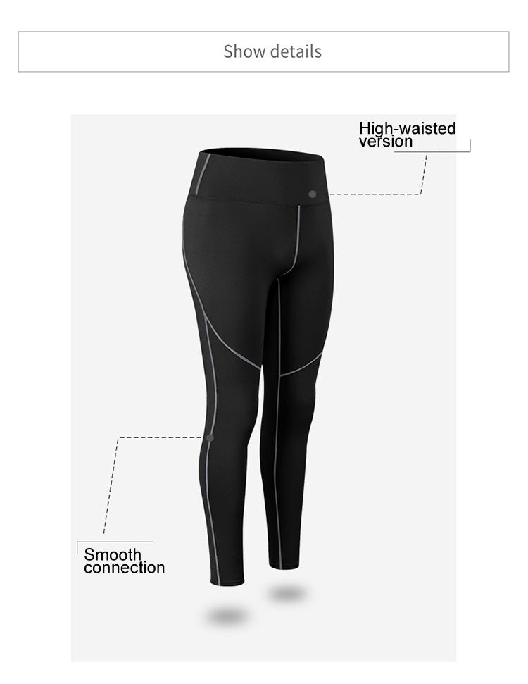 Thermal Sports Suits Women Workout Yoga Set Fitness Clothing High Waist Running Pants Gym Leggings Long Sleeve Crop Top Shirts | Vimost Shop.