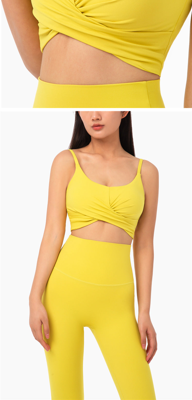 Olid New Style Women Yoga Bras Sexy Design Running Tops Knotted Girls Gym Wear Stretchy Padded Tops Athletic Vest Bra | Vimost Shop.