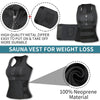 Mens Sauna Vest Fitness Body Shaper Abdomen Reducing Shapewear Sweat Corset Top Shirt Waist Trainer Slimming Belt Fat Burning | Vimost Shop.