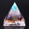 Orgone Energy Generator Pyramid Healing Crystal Stone Meditation Reiki Chakra Balancing Positive Energy Decoration | Vimost Shop.